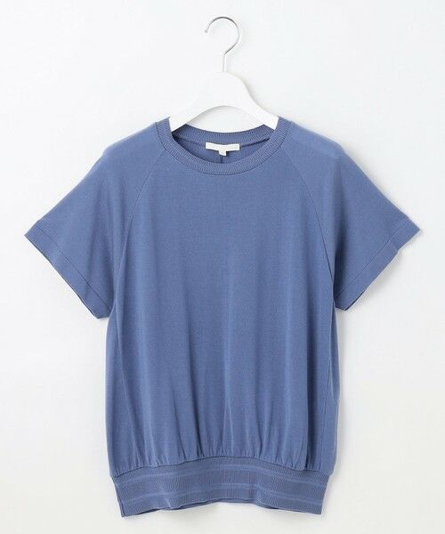 L size ONWARD(大きいサイズ) / エルサイズオンワード カットソー | 【接触冷感・UVケア・洗える】ドレーピーラグランスリーブ ニットソー | 詳細13