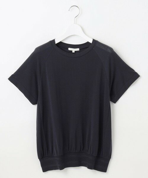 L size ONWARD(大きいサイズ) / エルサイズオンワード カットソー | 【接触冷感・UVケア・洗える】ドレーピーラグランスリーブ ニットソー | 詳細16