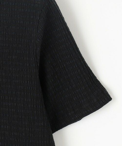 L size ONWARD(大きいサイズ) / エルサイズオンワード カットソー | 【洗える】シャーリングジャージー Tシャツ | 詳細10