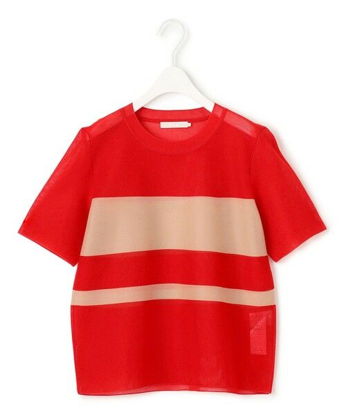 L size ONWARD(大きいサイズ) / エルサイズオンワード ニット・セーター | 【洗える】 シアースムースボーダー ニット | 詳細5