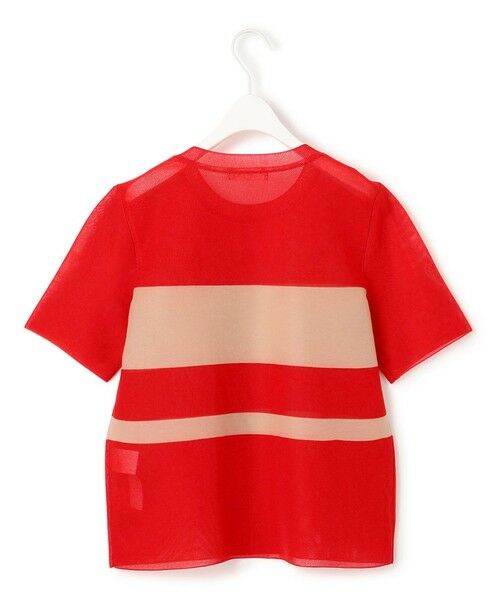 L size ONWARD(大きいサイズ) / エルサイズオンワード ニット・セーター | 【洗える】 シアースムースボーダー ニット | 詳細6