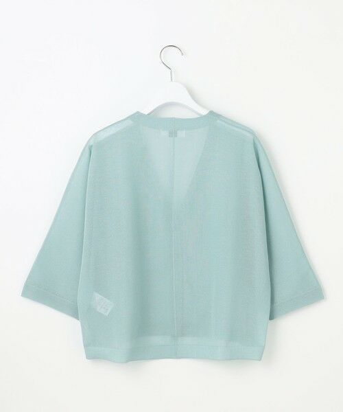 L size ONWARD(大きいサイズ) / エルサイズオンワード カーディガン・ボレロ | 【WEB限定カラーあり・洗える】SHEER LIGHT KNIT Vネック カーディガン | 詳細19
