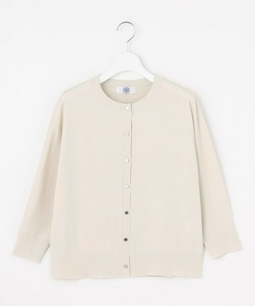 L size ONWARD(大きいサイズ) / エルサイズオンワード カーディガン・ボレロ | 【洗える】レーヨンストレッチ カーディガン | 詳細4