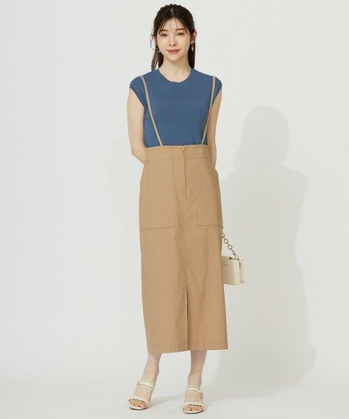 L size ONWARD(大きいサイズ) / エルサイズオンワード ニット・セーター | 【洗える】レーシ−ディテールフレンチ ニット | 詳細12