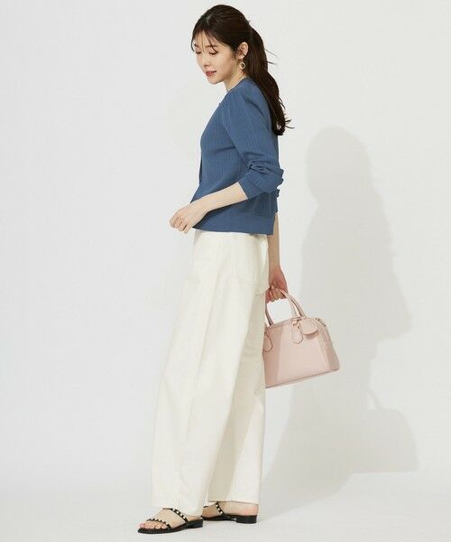 L size ONWARD(大きいサイズ) / エルサイズオンワード ニット・セーター | 【洗える】レーシーディテール カーディガン | 詳細10