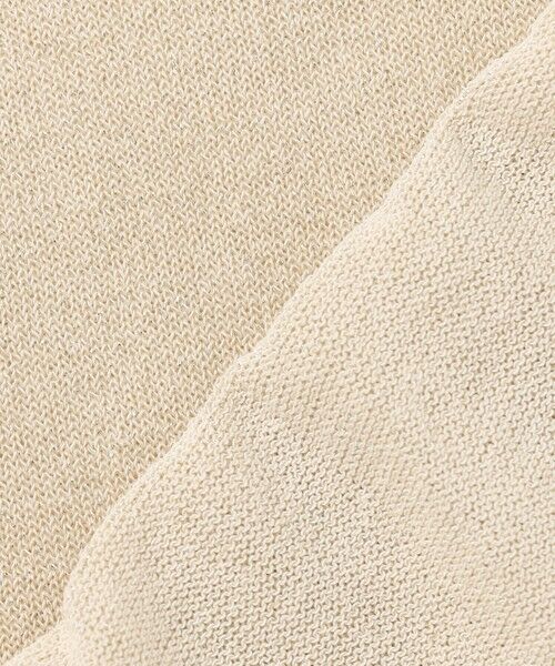 L size ONWARD(大きいサイズ) / エルサイズオンワード ニット・セーター | 【洗える】クリスピーシアールレックス ギャザースリーブ ラメ ニット | 詳細12