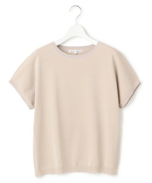 L size ONWARD(大きいサイズ) / エルサイズオンワード ニット・セーター | 【洗える】レーヨンポリエステルストレッチ プルオーバー ラメニット | 詳細7