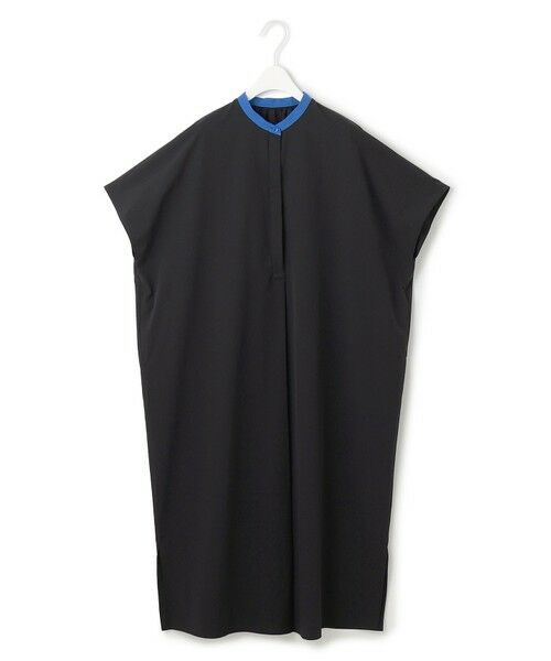 L size ONWARD(大きいサイズ) / エルサイズオンワード ロング・マキシ丈ワンピース | 【接触冷感・UVカット・洗える】RENUソフトタイプライター バンドカラーワンピース | 詳細18