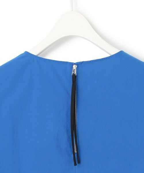 L size ONWARD(大きいサイズ) / エルサイズオンワード ロング・マキシ丈ワンピース | 【接触冷感・UVカット・洗える】RENUソフトタイプライター バイカラーワンピース | 詳細13