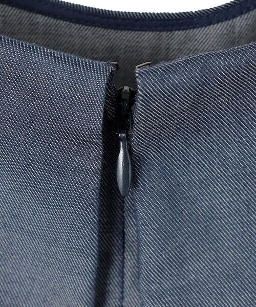 L size ONWARD(大きいサイズ) / エルサイズオンワード ロング・マキシ丈ワンピース | 【WEB限定・洗える】サマーフレア  ノースリーブワンピース | 詳細12