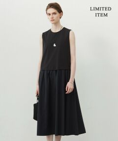 LL-5L】ノースリーブオールインワン 大きいサイズ レディース