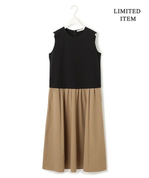 L size ONWARD(大きいサイズ) / エルサイズオンワード ロング・マキシ丈ワンピース | 【WEB限定・洗える】 RENUコンビ ノースリーブワンピース | 詳細6