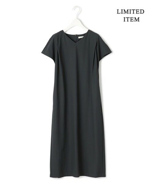 L size ONWARD(大きいサイズ) / エルサイズオンワード ロング・マキシ丈ワンピース | 【WEB限定・洗える】 アトラストリコット ストレートワンピース | 詳細6