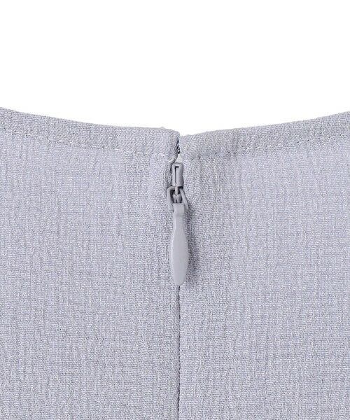 L size ONWARD(大きいサイズ) / エルサイズオンワード ロング・マキシ丈ワンピース | 【ASUMI・MANAMIコラボ 丈が選べる】タックデザインワンピース | 詳細15