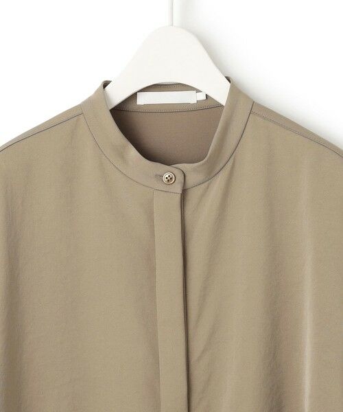 L size ONWARD(大きいサイズ) / エルサイズオンワード ロング・マキシ丈ワンピース | 【ASUMI・MANAMIコラボ 丈が選べる】ハシゴレースシャツワンピース | 詳細6