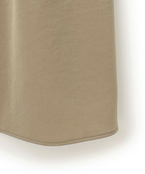 L size ONWARD(大きいサイズ) / エルサイズオンワード ロング・マキシ丈ワンピース | 【ASUMI・MANAMIコラボ 丈が選べる】ハシゴレースシャツワンピース | 詳細9