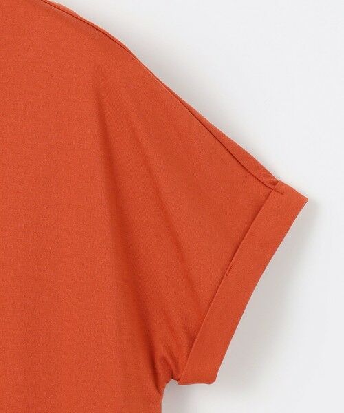 L size ONWARD(大きいサイズ) / エルサイズオンワード ロング・マキシ丈ワンピース | 【WEB限定カラーあり・洗える】コンパクトコットンスムース ポロワンピース | 詳細13