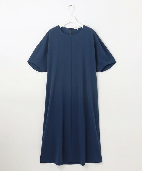 L size ONWARD(大きいサイズ) / エルサイズオンワード ロング・マキシ丈ワンピース | 【接触冷感・UVカット・吸水速乾・抗菌防臭・洗える】ハイカウントモクロディ ワンピース | 詳細3