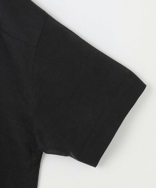 L size ONWARD(大きいサイズ) / エルサイズオンワード ミニ丈・ひざ丈ワンピース | 【カタログ掲載・WEB限定・接触冷感・洗える】シアーラミーローンシャツ ワンピース | 詳細13