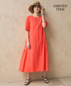 L size ONWARD(大きいサイズ) / エルサイズオンワード ロング・マキシ丈ワンピース | 【17号サイズまで・カタログ掲載・WEB限定・接触冷感・UVカット・洗える】ファンクショナル ドレス