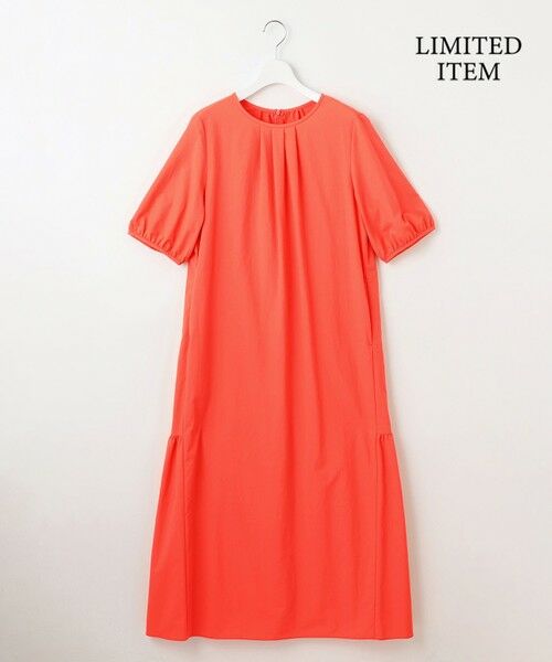 L size ONWARD(大きいサイズ) / エルサイズオンワード ロング・マキシ丈ワンピース | 【17号サイズまで・カタログ掲載・WEB限定・接触冷感・UVカット・洗える】ファンクショナル ドレス | 詳細3