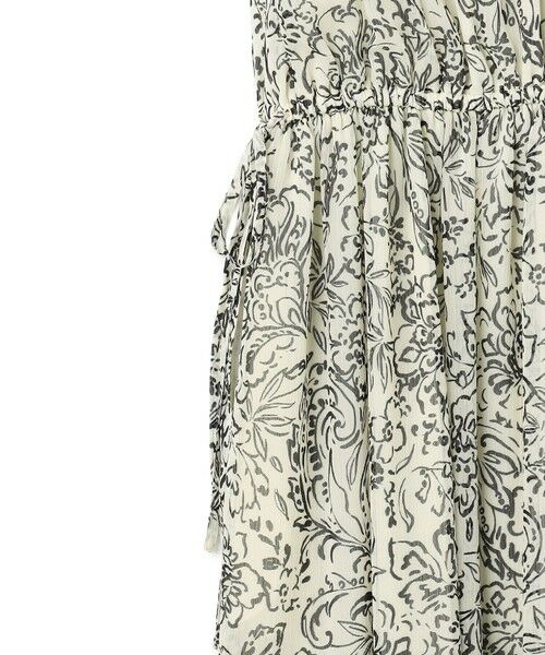 L size ONWARD(大きいサイズ) / エルサイズオンワード ロング・マキシ丈ワンピース | 【洗える】アンティークフラワープリント ワンピース | 詳細10