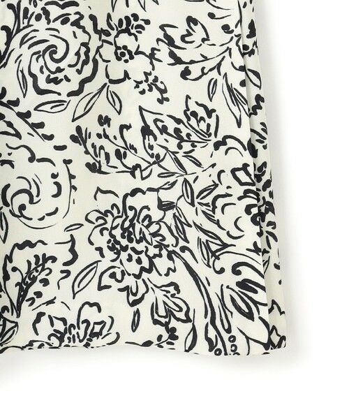 L size ONWARD(大きいサイズ) / エルサイズオンワード ロング・マキシ丈ワンピース | 【洗える】アンティークフラワープリント キャミソールワンピース | 詳細12