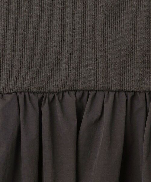 L size ONWARD(大きいサイズ) / エルサイズオンワード ロング・マキシ丈ワンピース | 【Oggi8月号掲載/洗える】ニットレイヤード ワンピース | 詳細20