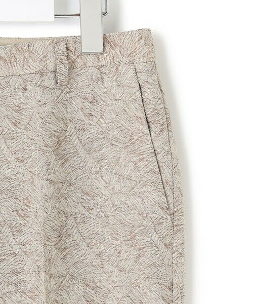 L size ONWARD(大きいサイズ) / エルサイズオンワード セットアップ | 【一部店舗限定/洗える】リネンライクジャカード セットアップ | 詳細15