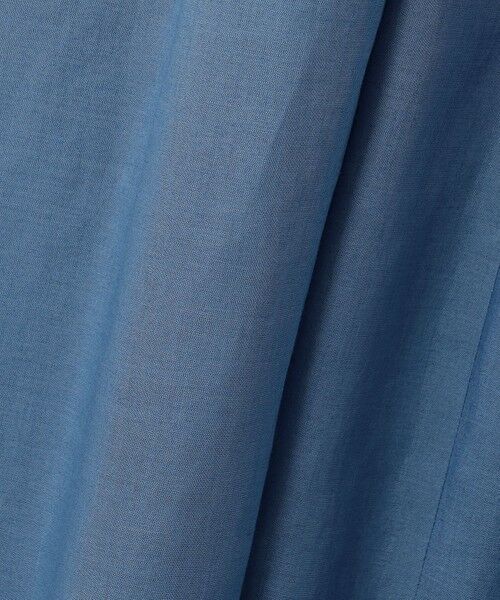 L size ONWARD(大きいサイズ) / エルサイズオンワード ロング・マキシ丈ワンピース | 【一部店舗限定/接触冷感/洗える】ラミータンブラー フレンチスリーブ ワンピース | 詳細23