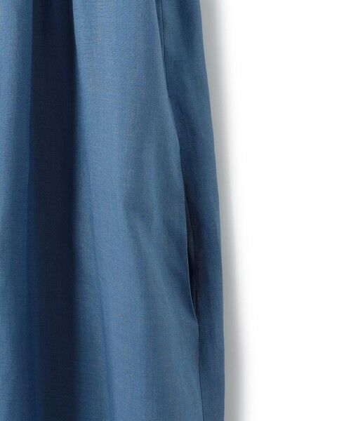 L size ONWARD(大きいサイズ) / エルサイズオンワード ロング・マキシ丈ワンピース | 【一部店舗限定/接触冷感/洗える】ラミータンブラー フレンチスリーブ ワンピース | 詳細25