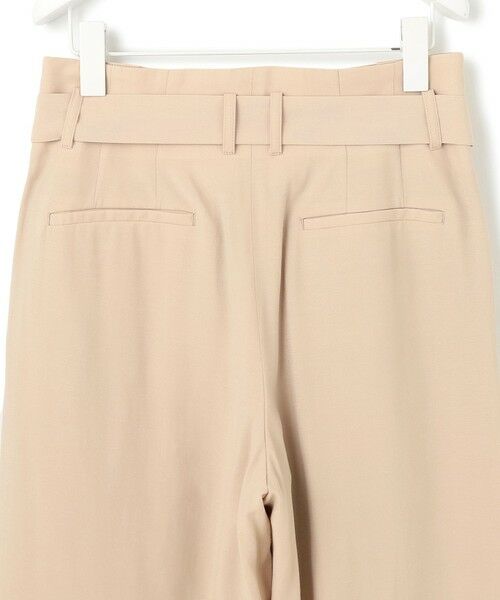 L size ONWARD(大きいサイズ) / エルサイズオンワード その他パンツ | 【接触冷感・UVカット・洗える】 T/Rドライリネン ワイドストレートパンツ | 詳細18