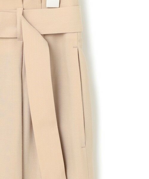 L size ONWARD(大きいサイズ) / エルサイズオンワード その他パンツ | 【接触冷感・UVカット・洗える】 T/Rドライリネン ワイドストレートパンツ | 詳細19