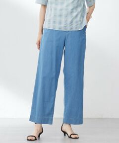 美品‼️23区Lサイズ　デニムストレート SLOW/洗える】SLOW DENIM タイトストレート デニム / 23区