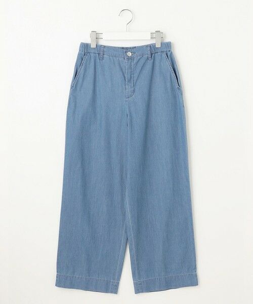 L size ONWARD(大きいサイズ) / エルサイズオンワード デニムパンツ | 【洗える】4oz Light Denim ストレート パンツ | 詳細7