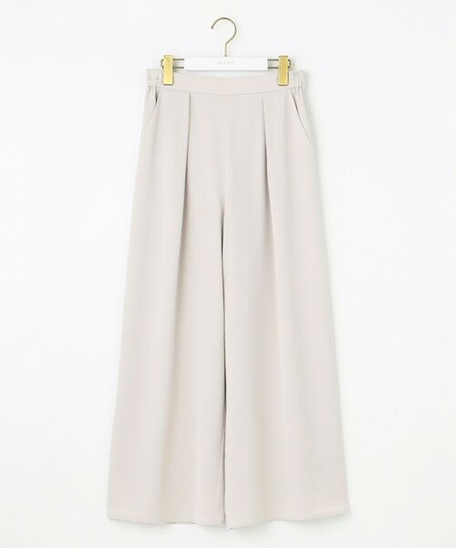 L size ONWARD(大きいサイズ) / エルサイズオンワード その他パンツ | 【接触冷感・吸水速乾・UVカット】サラキレイ ワイドパンツ | 詳細4