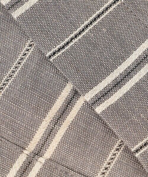 L size ONWARD(大きいサイズ) / エルサイズオンワード その他パンツ | 【カタログ掲載・セットアップ対応・洗える】リネンビスコースストライプドロスト パンツ | 詳細17