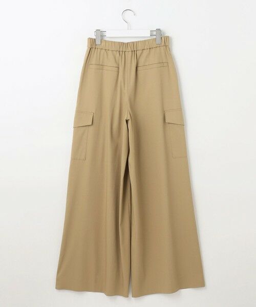 L size ONWARD(大きいサイズ) / エルサイズオンワード その他パンツ | 【カタログ掲載・接触冷感・UVカット・洗える】デニムライクボトムフレアワイド パンツ | 詳細14