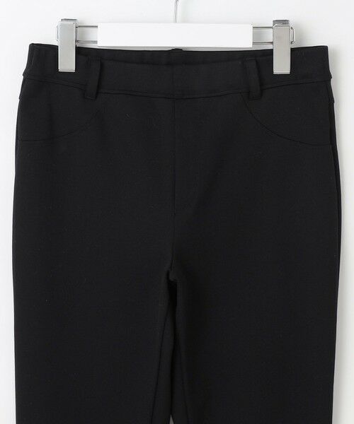 L size ONWARD(大きいサイズ) / エルサイズオンワード その他パンツ | 【WEB限定・17号サイズまで展開・洗える】コットンナイロンモクロディー レギンスパンツ | 詳細4