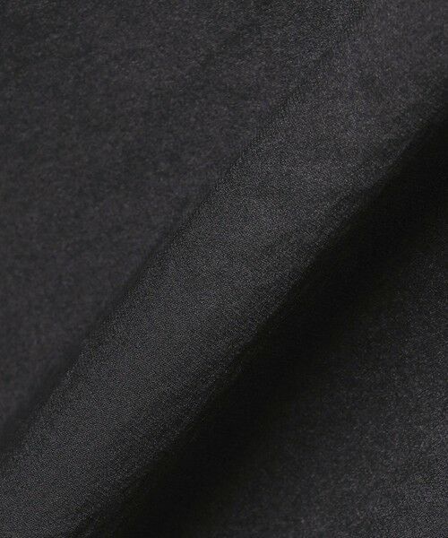 L size ONWARD(大きいサイズ) / エルサイズオンワード ミニ・ひざ丈スカート | メタリックナイロンサテン コクーンスカート | 詳細14