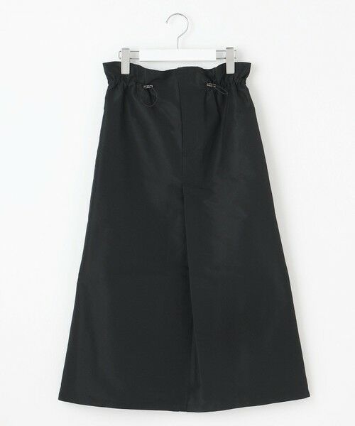 L size ONWARD(大きいサイズ) / エルサイズオンワード ミニ・ひざ丈スカート | 【洗える】シャンブレータフタ ナロー スカート | 詳細2