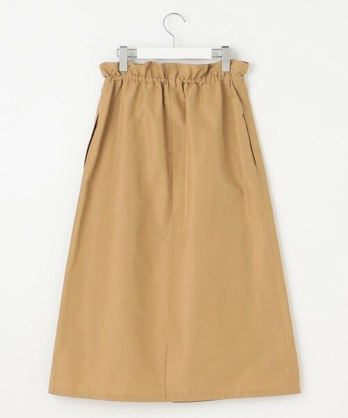 L size ONWARD(大きいサイズ) / エルサイズオンワード ミニ・ひざ丈スカート | 【洗える】シャンブレータフタ ナロー スカート | 詳細6