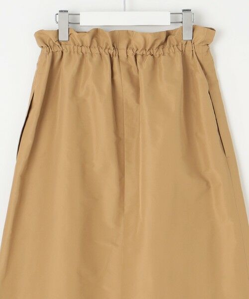 L size ONWARD(大きいサイズ) / エルサイズオンワード ミニ・ひざ丈スカート | 【洗える】シャンブレータフタ ナロー スカート | 詳細8