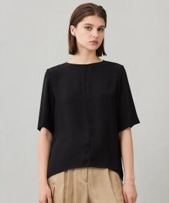 L size ONWARD(大きいサイズ) / エルサイズオンワード シャツ・ブラウス | 【UVカット・防シワ・洗える】ライトダブルクロス Tブラウス