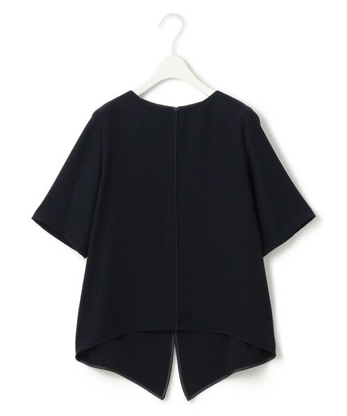 L size ONWARD(大きいサイズ) / エルサイズオンワード シャツ・ブラウス | 【UVカット・防シワ・洗える】ライトダブルクロス Tブラウス | 詳細6