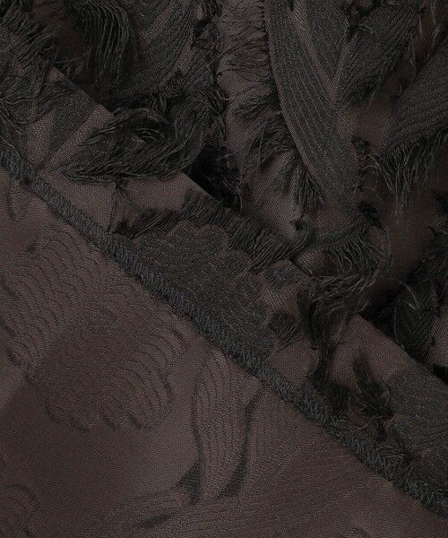 L size ONWARD(大きいサイズ) / エルサイズオンワード シャツ・ブラウス | 【洗える】 ヘアリーシアージャカード ブラウス | 詳細16