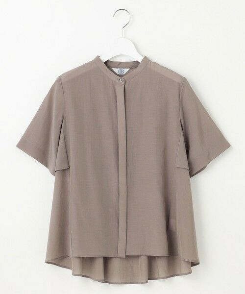 L size ONWARD(大きいサイズ) / エルサイズオンワード シャツ・ブラウス | 【WEB限定カラーあり・洗える・速乾・接触冷感】リライムライトローン バックフリル ブラウス | 詳細3