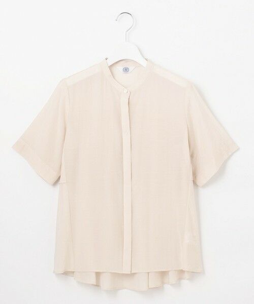 L size ONWARD(大きいサイズ) / エルサイズオンワード シャツ・ブラウス | 【WEB限定カラーあり・洗える・速乾・接触冷感】リライムライトローン バックフリル ブラウス | 詳細7