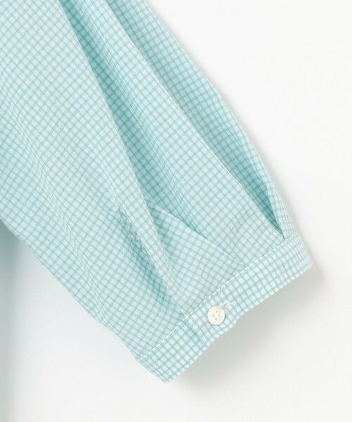 L size ONWARD(大きいサイズ) / エルサイズオンワード シャツ・ブラウス | 【洗える】SHEER ギンガム スキッパー ブラウス | 詳細10