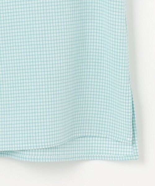 L size ONWARD(大きいサイズ) / エルサイズオンワード シャツ・ブラウス | 【洗える】SHEER ギンガム スキッパー ブラウス | 詳細11